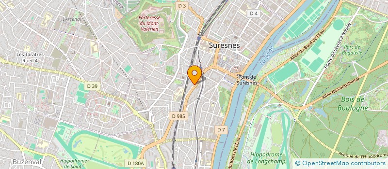localisation de l'entreprise EVENT AMBITION à SURESNES