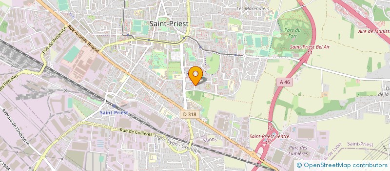 localisation de l'entreprise EVENT BY AK (EVBAK)  SAINT-PRIEST