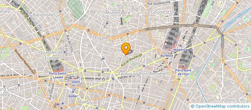 localisation de l'entreprise EVENT COMMUNICATION AGENCY  PARIS 9