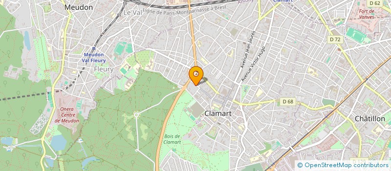 localisation de l'entreprise EVENT CONNEXION à CLAMART