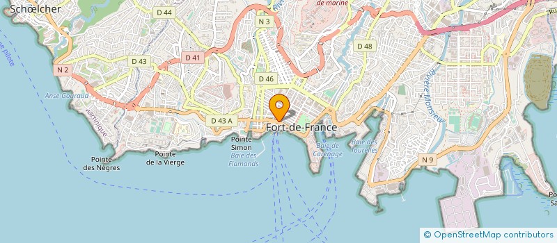 localisation de l'entreprise EVENT DOM  FORT-DE-FRANCE