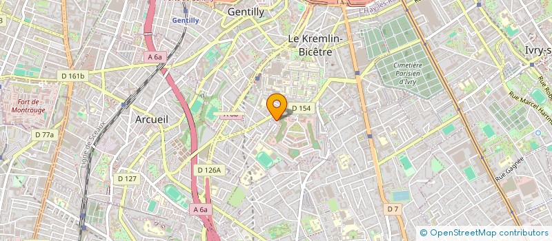 localisation de l'entreprise EVENT DREAM à LE KREMLIN-BICETRE