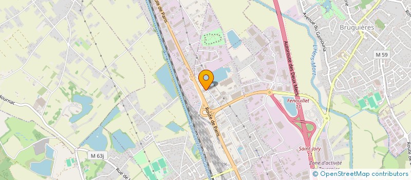 localisation de l'entreprise EVENT FINANCES  LESPINASSE