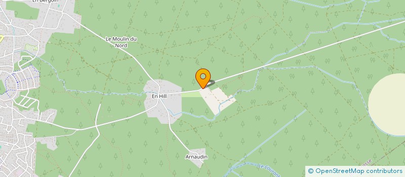 localisation de l'entreprise EVENT' HILL  BISCARROSSE