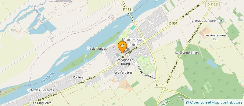 localisation de l'entreprise EVENT-HOME  LA CHAUSSEE-SAINT-VICTOR