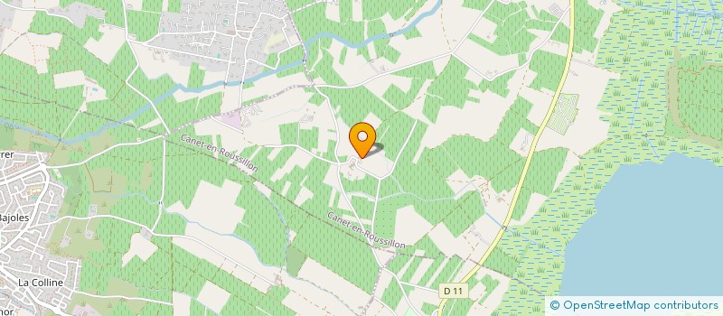 localisation de l'entreprise EVENT & KO  CANET EN ROUSSILLON