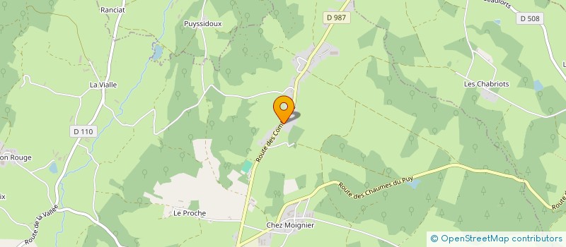 localisation de l'entreprise EVENT' LIGHTS 63  TEILHET