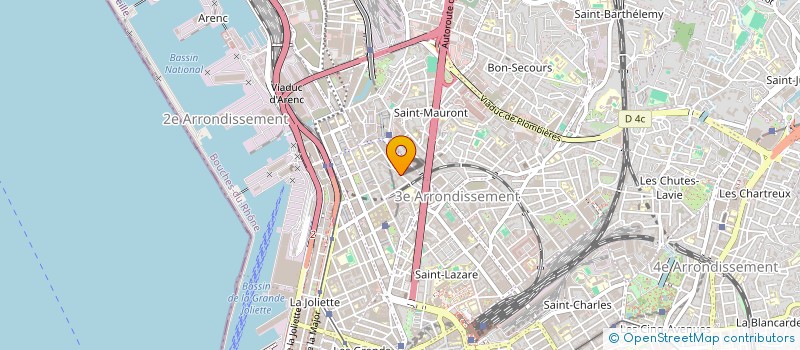 localisation de l'entreprise EVENT MARS à MARSEILLE