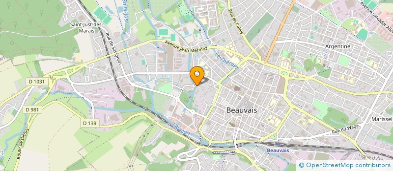 localisation de l'entreprise EVENT MODE  BEAUVAIS