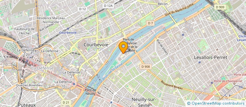 localisation de l'entreprise EVENT NETWORK  NEUILLY-SUR-SEINE