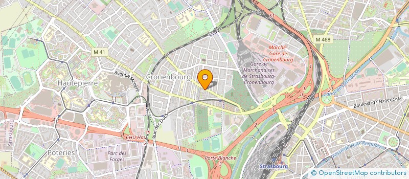 localisation de l'entreprise EVENT & RACE à STRASBOURG
