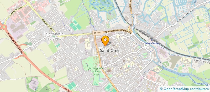 localisation de l'entreprise EVENT'S  SAINT-OMER