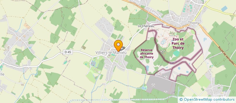 localisation de l'entreprise EVENT S DOOR  VILLIERS-LE-MAHIEU
