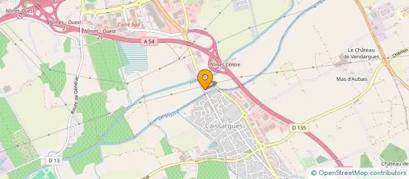 localisation de l'entreprise EVENT'S EPISODE  CAISSARGUES