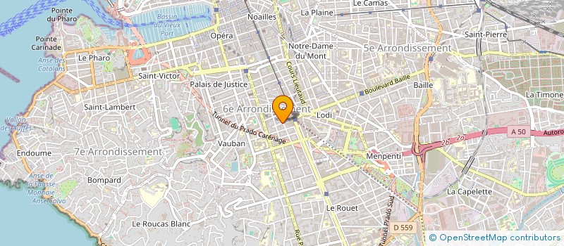 localisation de l'entreprise EVENT'S PASTA  MARSEILLE