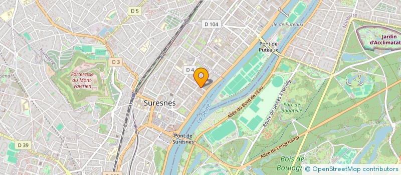 localisation de l'entreprise EVENT SYSTEM à SURESNES