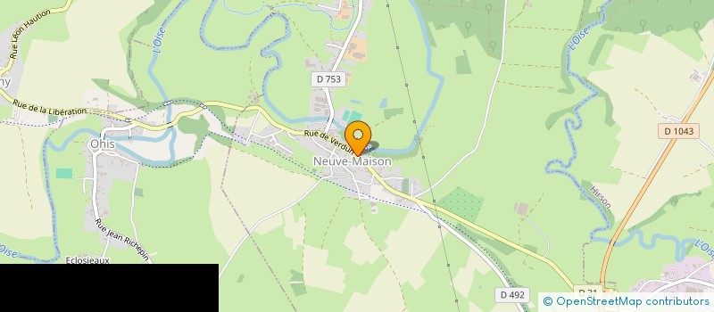 localisation de l'entreprise EVENT4U  BUCILLY