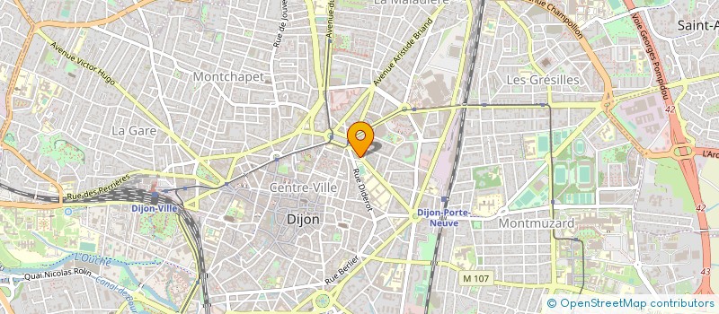 localisation de l'entreprise EVENTAGE à DIJON