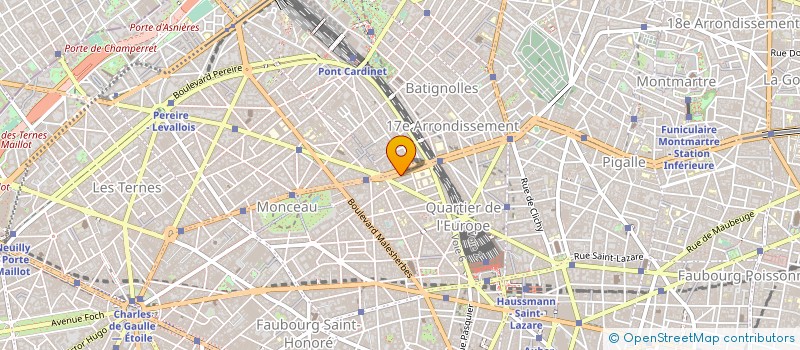 localisation de l'entreprise EVENTAIL à PARIS
