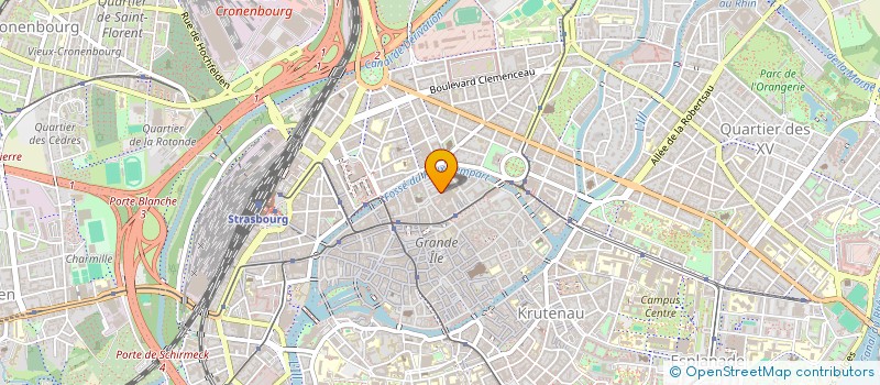 localisation de l'entreprise EVENTAIL  STRASBOURG