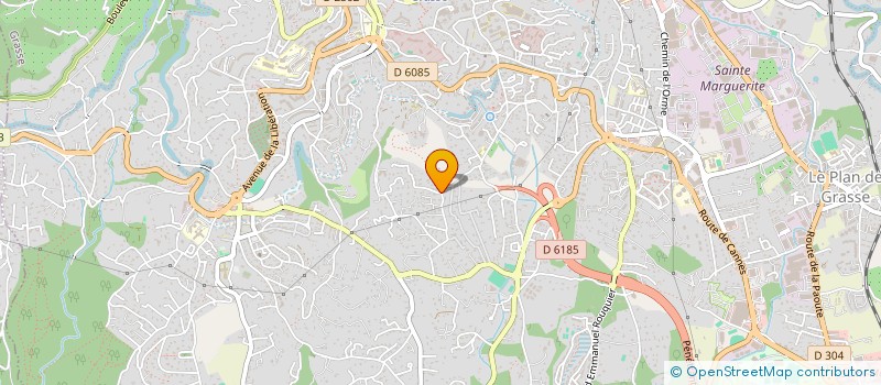 localisation de l'entreprise EVENTASIA à GRASSE
