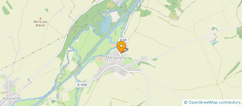 localisation de l'entreprise EVENTFOR'LIFE  MACQUIGNY