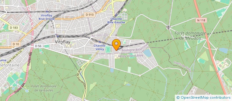 localisation de l'entreprise EVENTIMENTO à CHAVILLE