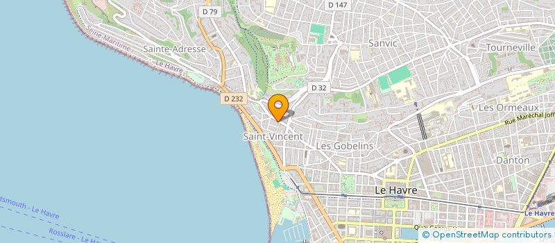 localisation de l'entreprise EVENTISSIMO à LE HAVRE