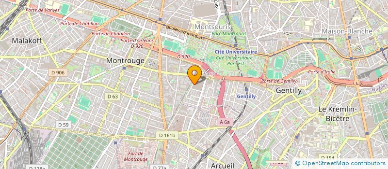localisation de l'entreprise EVENTMAKER à GENTILLY