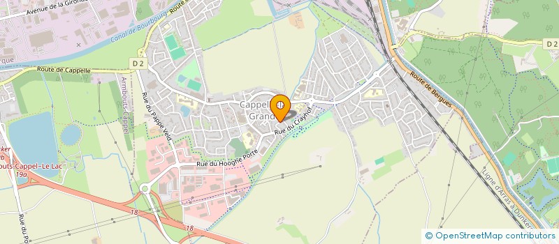 localisation de l'entreprise EVENTNIGHT  CAPPELLE-LA-GRANDE