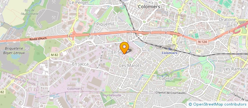 localisation de l'entreprise EVENTS 31 à COLOMIERS