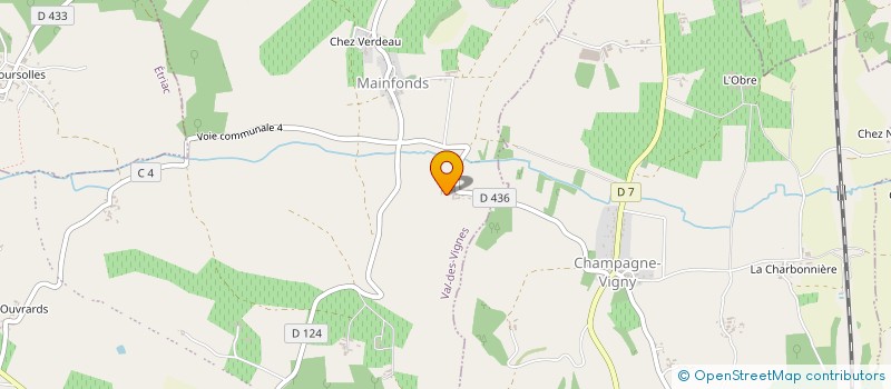 localisation de l'entreprise EVENTS à PERIGNAC
