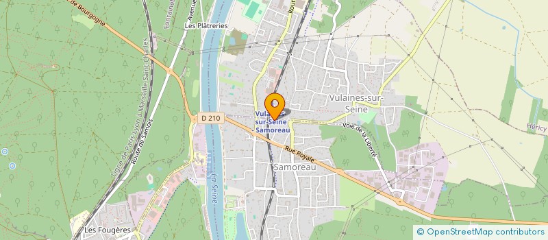 localisation de l'entreprise EVENTS  SAMOREAU