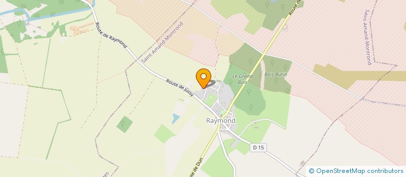 localisation de l'entreprise EVENTS & COM  RAYMOND