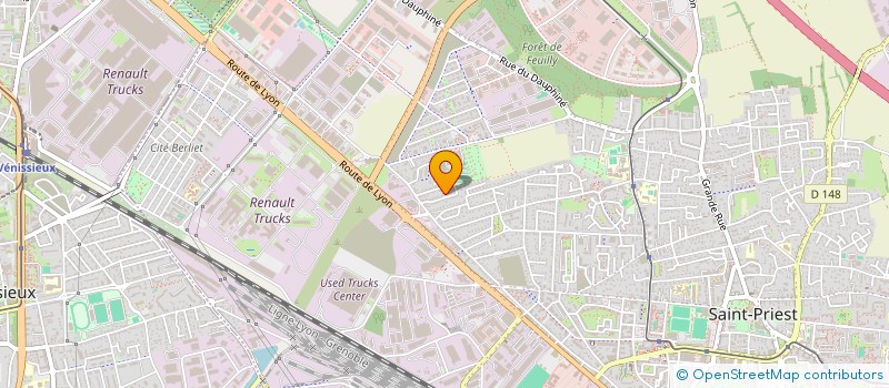 localisation de l'entreprise EVENTS FOR YOU  SAINT-ETIENNE