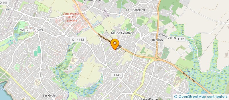 localisation de l'entreprise EVENTS FRANCE  ROYAN