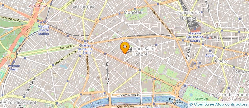 localisation de l'entreprise EVENTS PRESTIGE  PARIS