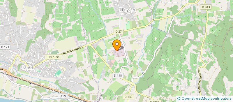 localisation de l'entreprise EVENTS RECEPTION  PUYVERT