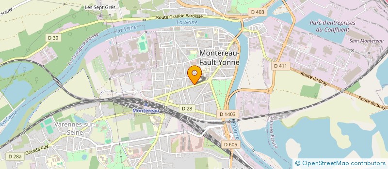 localisation de l'entreprise EVENTS SERVICES PROTECTION  MONTEREAU-FAULT-YONNE