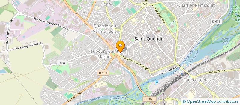 localisation de l'entreprise EVENTS SEVEN SECURITY à SAINT-QUENTIN