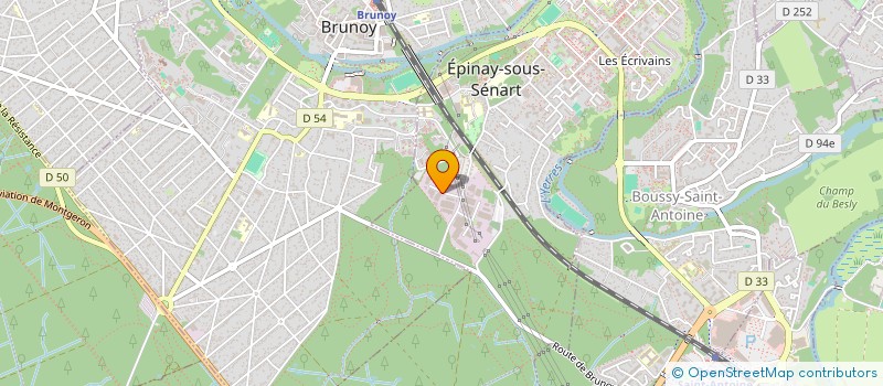 localisation de l'entreprise EVENTS TO THE MOON  EPINAY-SOUS-SENART