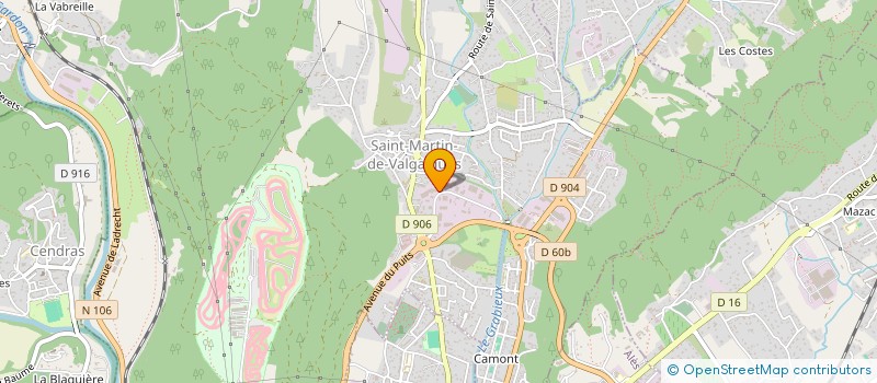 localisation de l'entreprise EVENTS WRF  SAINT-MARTIN-DE-VALGALGUES