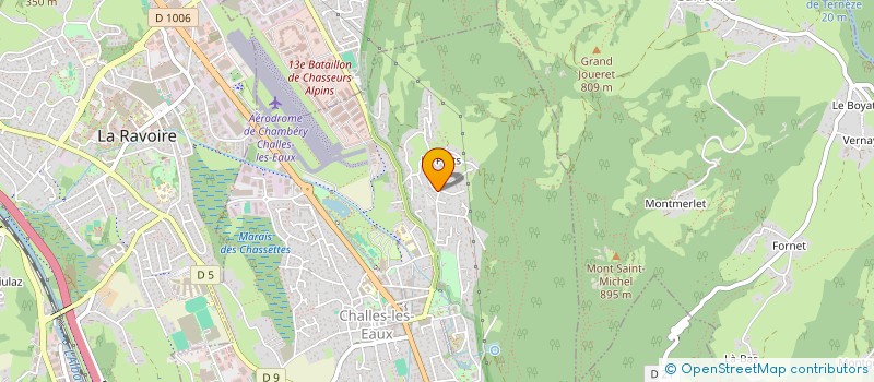 localisation de l'entreprise EVENTUS  CHALLES-LES-EAUX