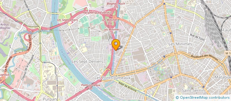 localisation de l'entreprise EVENTUS GROUP à TOULOUSE