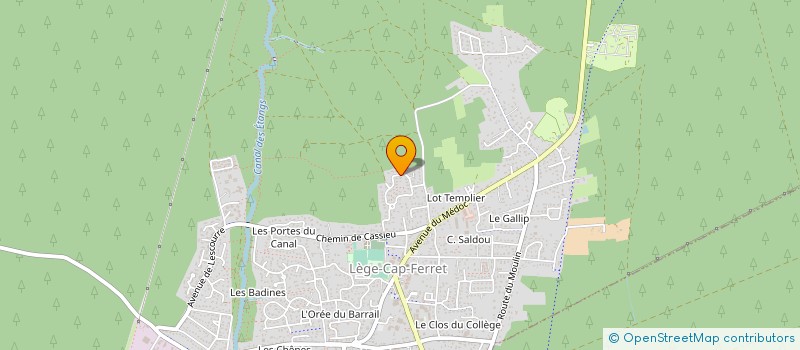 localisation de l'entreprise EVEO DEVELOPPEMENTS  LACANAU