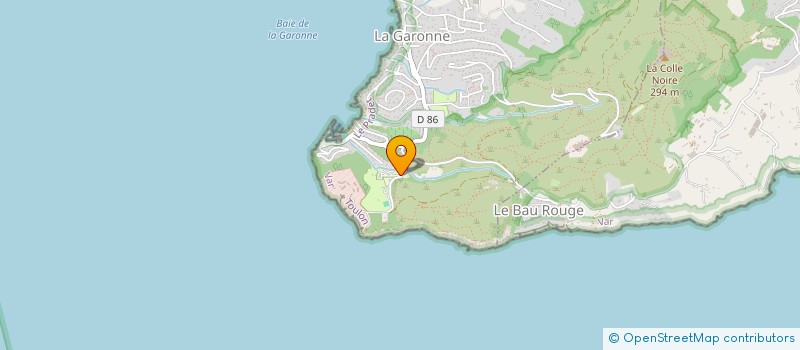 localisation de l'entreprise EVER  LE PRADET