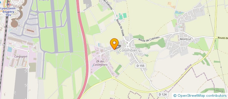 localisation de l'entreprise EVER AFTER  COLOMBIER-SAUGNIEU