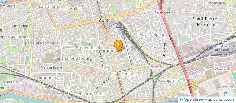 localisation de l'entreprise EVER DRY à TOURS