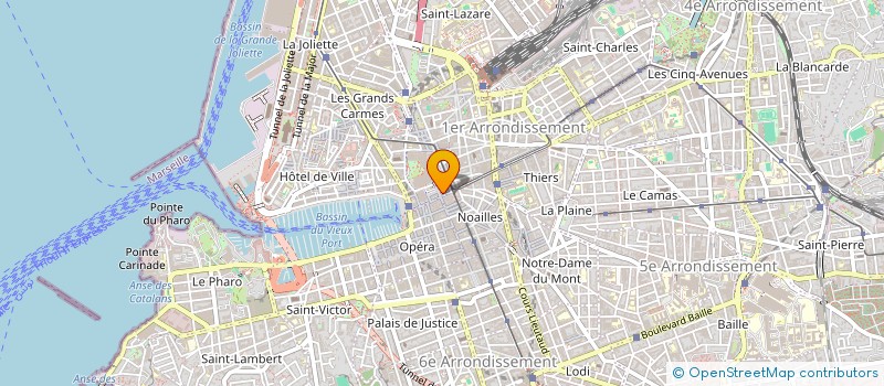 localisation de l'entreprise EVER-EST à MARSEILLE