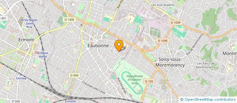 localisation de l'entreprise EVER INVEST à EAUBONNE